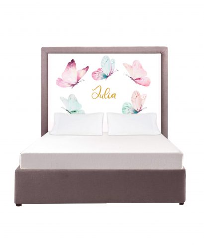 61 KHB014B mink with Patter Headboard & Base